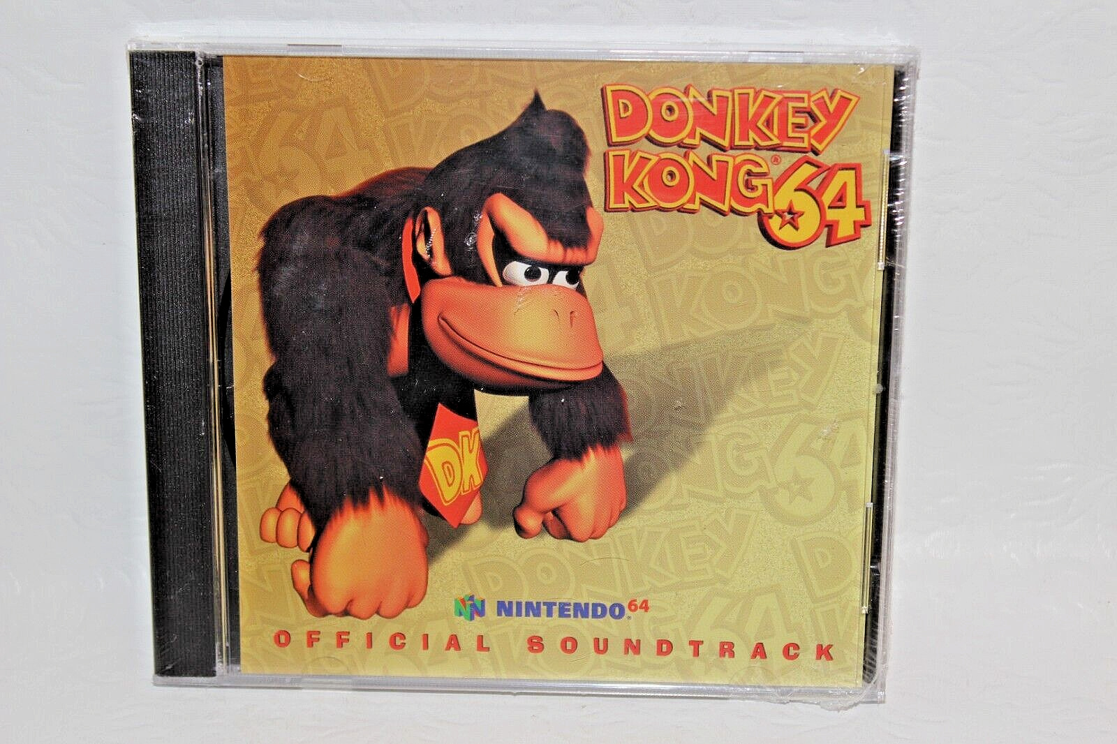 RARE NEW SEALED DONKEY KONG 64 NINTENDO 64 OFFICIAL SOUNDTRACK CD GRANT KIRKHOPE