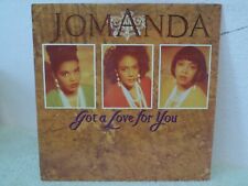 JOMANDA  'got a love for you'  '91 big beat / vg+ picture