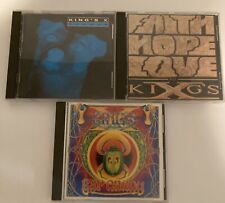 KING'S X LOT OF 3 CDS----VERY GOOD CONDITION picture