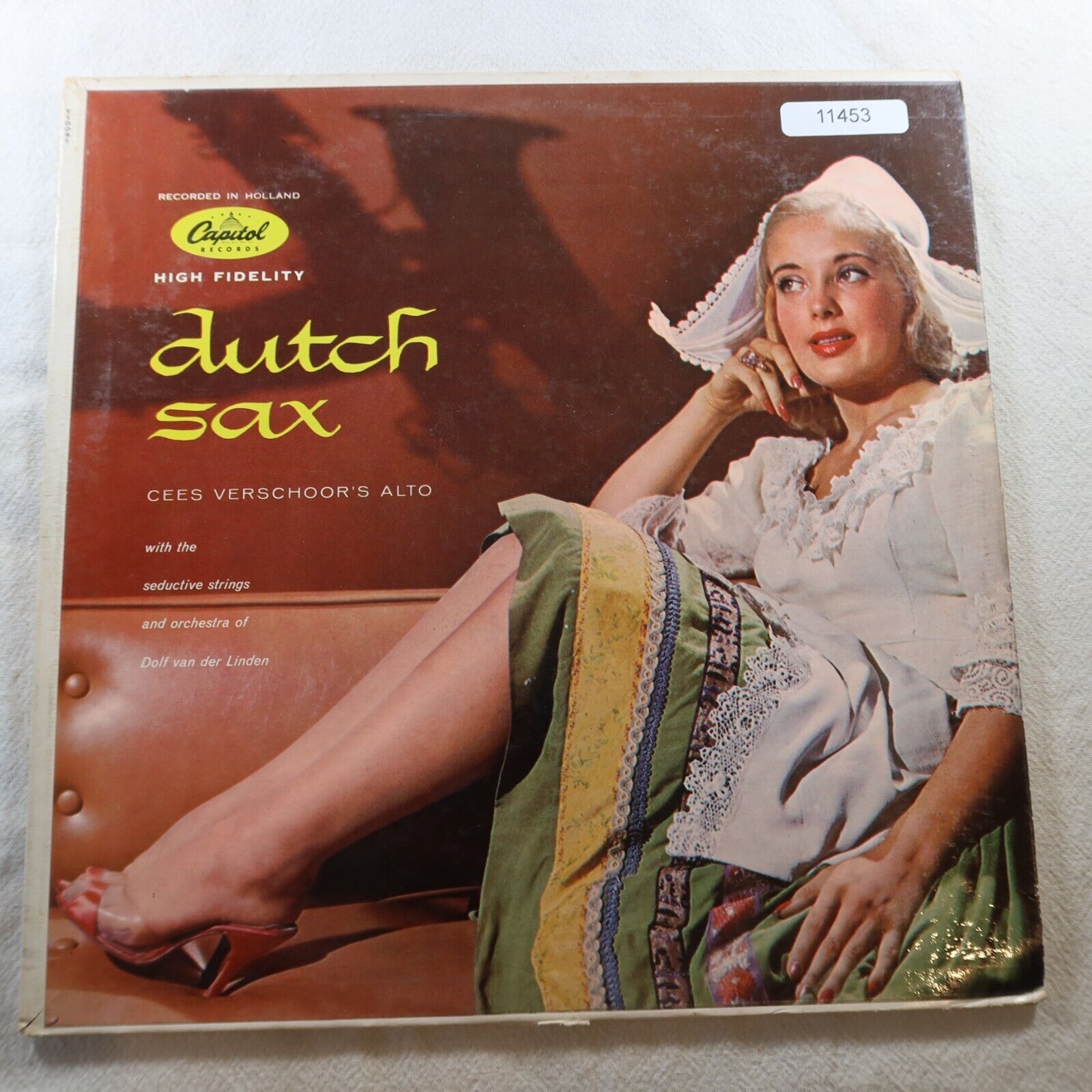 Dolf Van Der Linden Dutch Sax   Record Album Vinyl LP