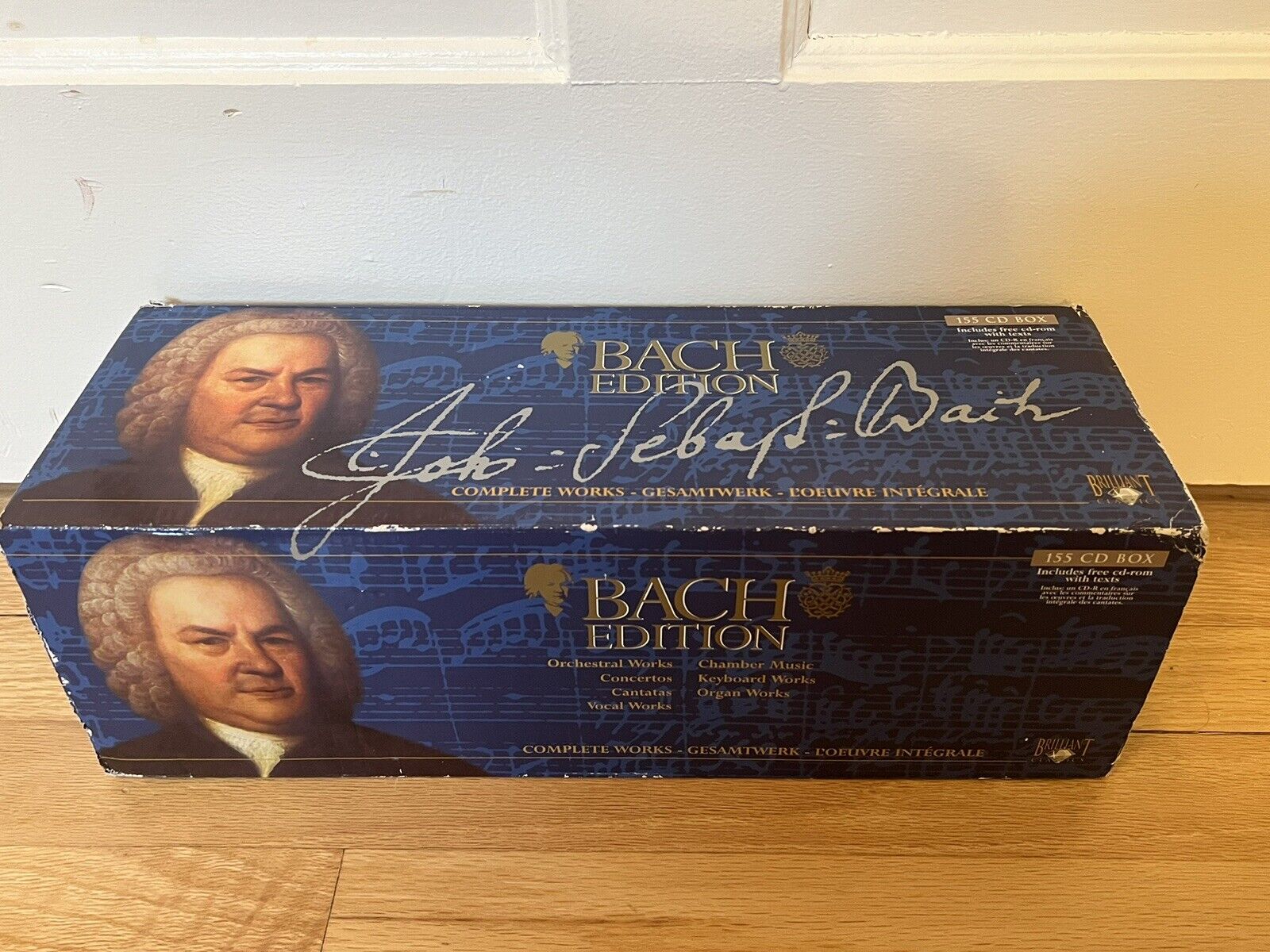 Brilliant Classics Bach Edition: Complete Works [Box Set] 155 CDs 100% Complete