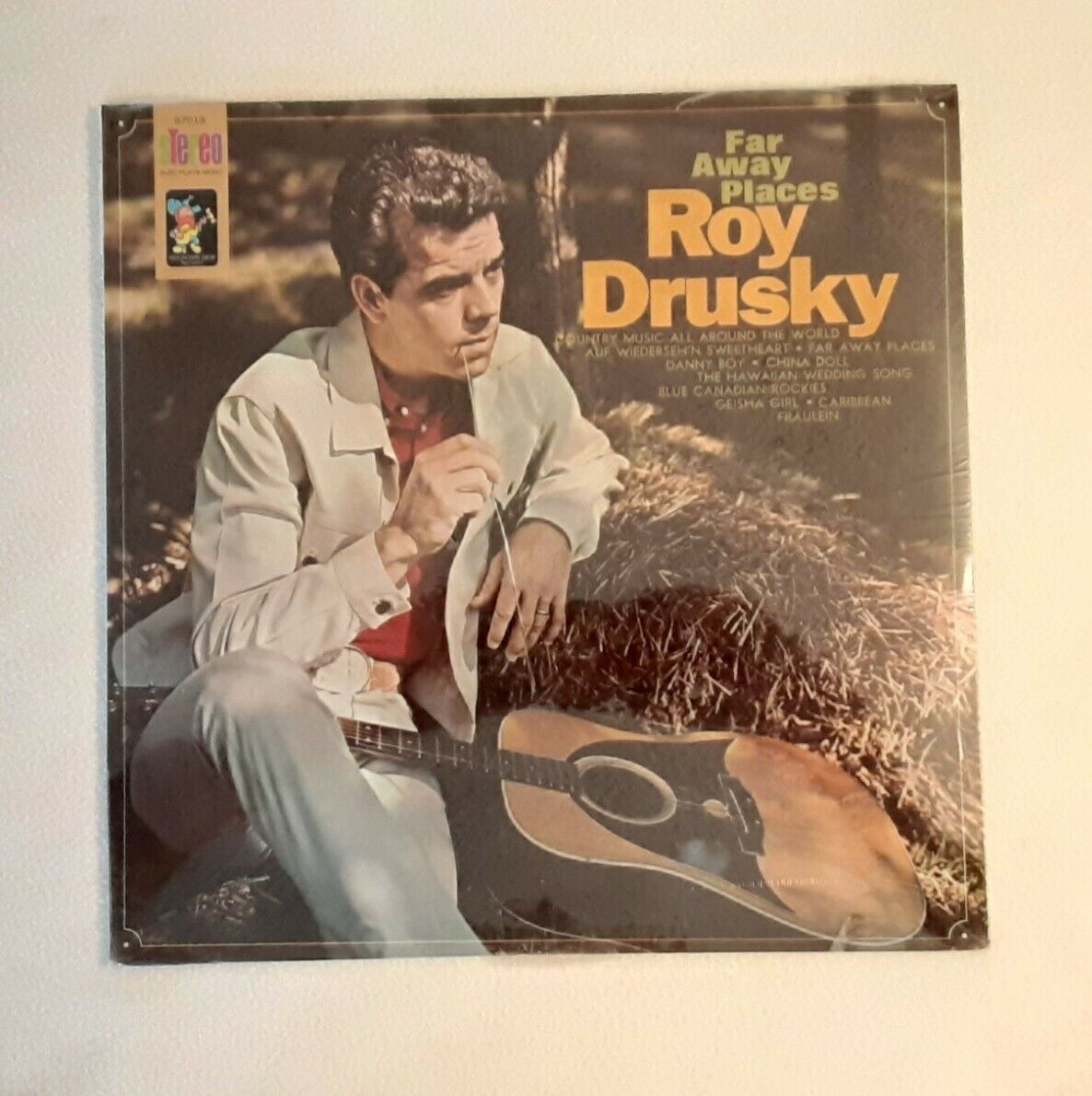 Roy Drusky Far Away Places Stereo MOUNTAIN DEW Small Label LP NEW Factory Shrink