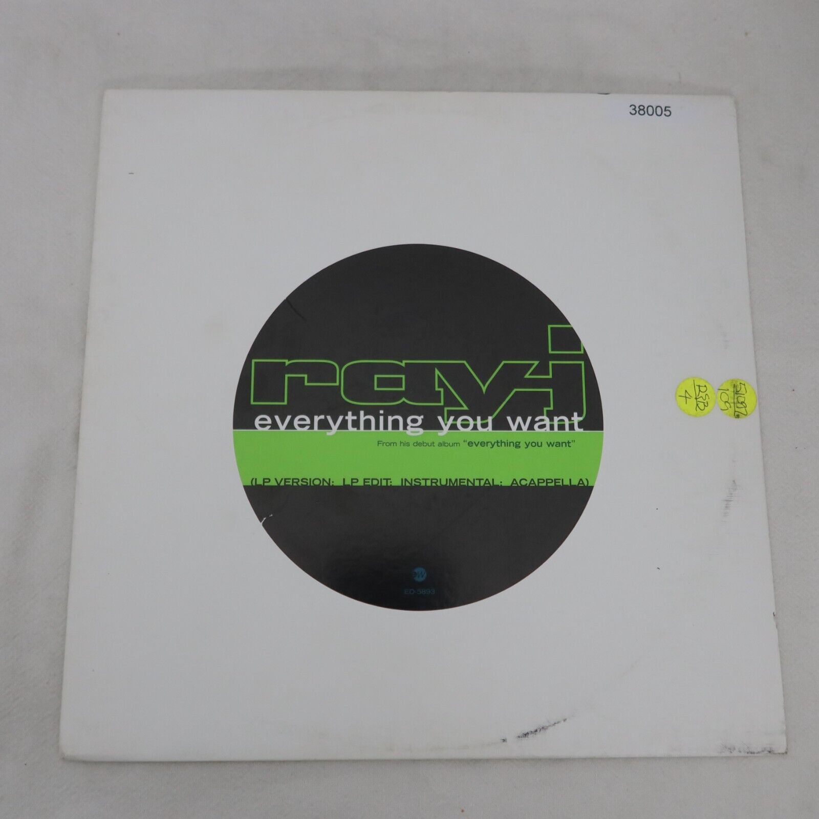 Ray J Everything You Want PROMO SINGLE Vinyl Record Album