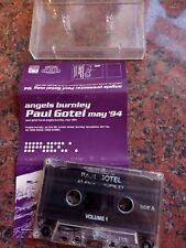 Angels Burnley DJ Paul Gotel Cassette Tape vintage Rave Dance May 94' Rare picture