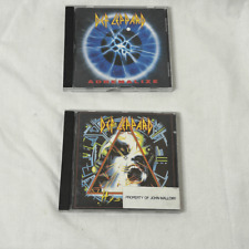 Def Leppard Lot of 2 Adrenalize Hysteria CD picture