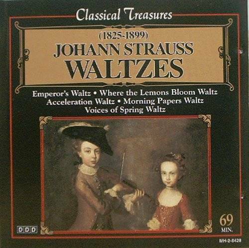 Classical Treasures: Strauss - Waltzes - Audio CD By J. Strauss - VERY GOOD