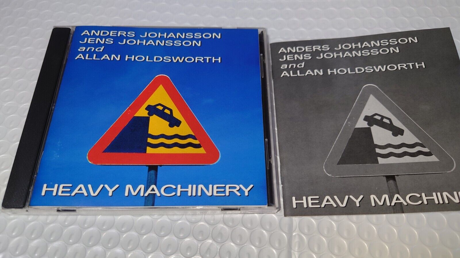 ANDERS & JENS JOHANSSON ,ALLAN HOLDSWORTH / HEAVY MACHINERY+1 JAPAN CD RARE HTF