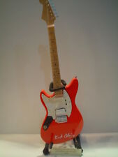 Miniature Guitar (24cm Tall) : NIRVANA-KURT COBAIN FENDER JAG STANG picture