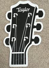 Taylor guitar promotional sticker / decal picture