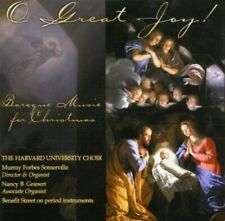 HARVARD UNIVERSITY CHOIR - O Great Joy Baroque Music For Christmas - CD - RARE picture