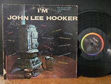 John Lee Hooker ‎– I'm John Lee Hooker 1960 Blues Vee Jay Vinyl LP Guitar picture