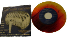 rare 1957 THE NAVAL AVIATION CADET CHOIR mighty navy wings COLOR VINYL 45+SLEEVE picture