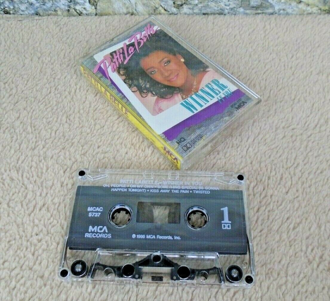 Winner in You by Patti LaBelle (Cassette, Apr-1986, MCA) Vintage 1980\'s