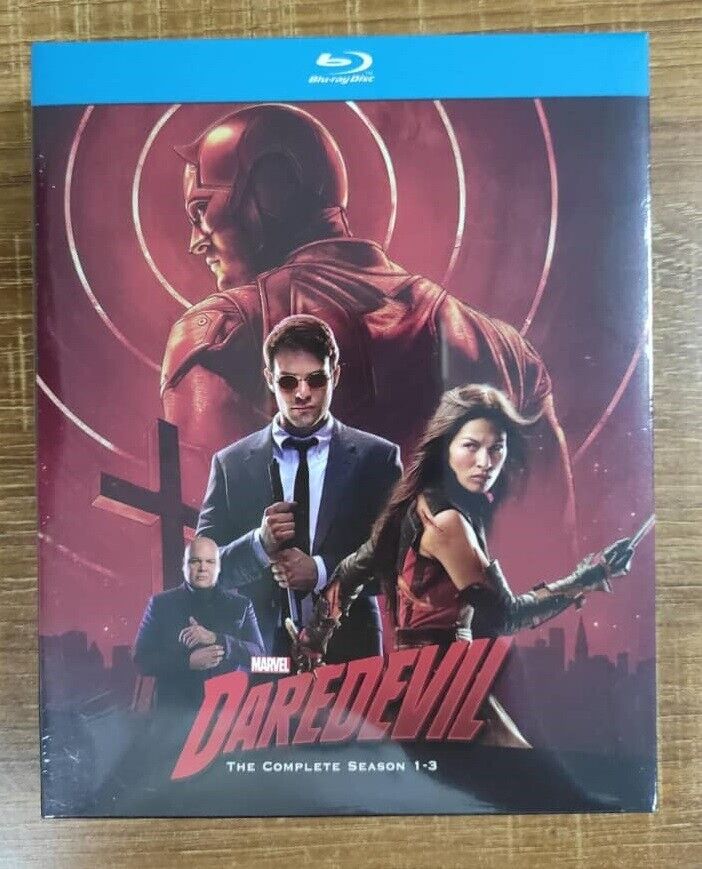 Collection Season 1-2-3 Daredevil on Blu-Ray  Brand new Fast Shipping