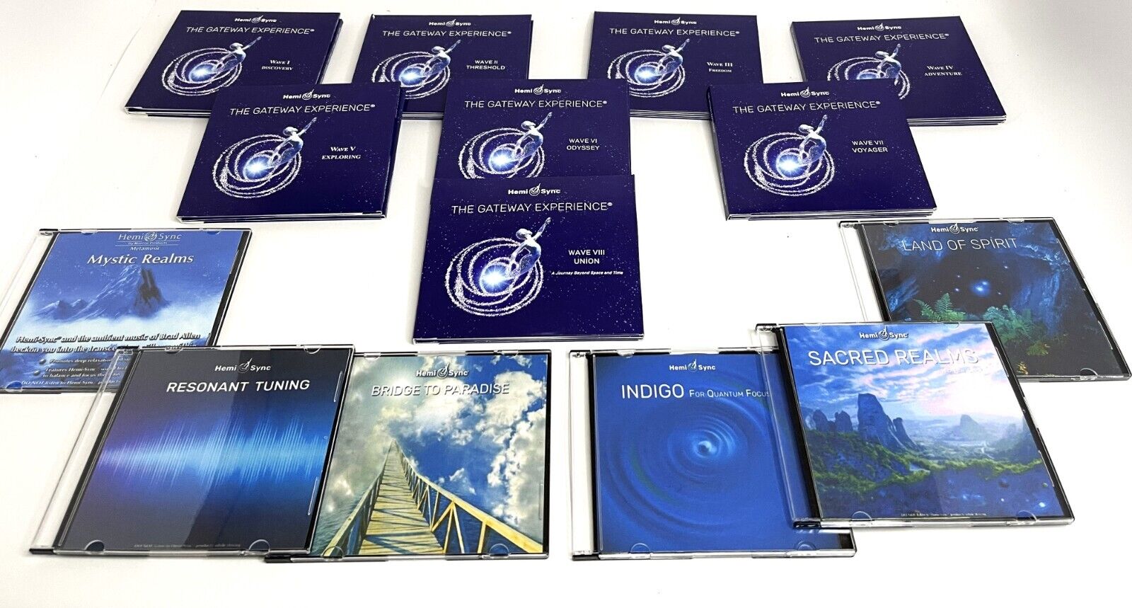 Hemi-Sync Collection: The Gateway Experience Waves 1-VIII with 6 Realms Albums