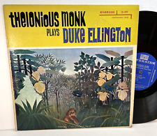 THELONIOUS MONK PLAYS DUKE ELLINGTON ~ RIVERSIDE 12-202 ~ 1958 MONO VG+/VG+ picture
