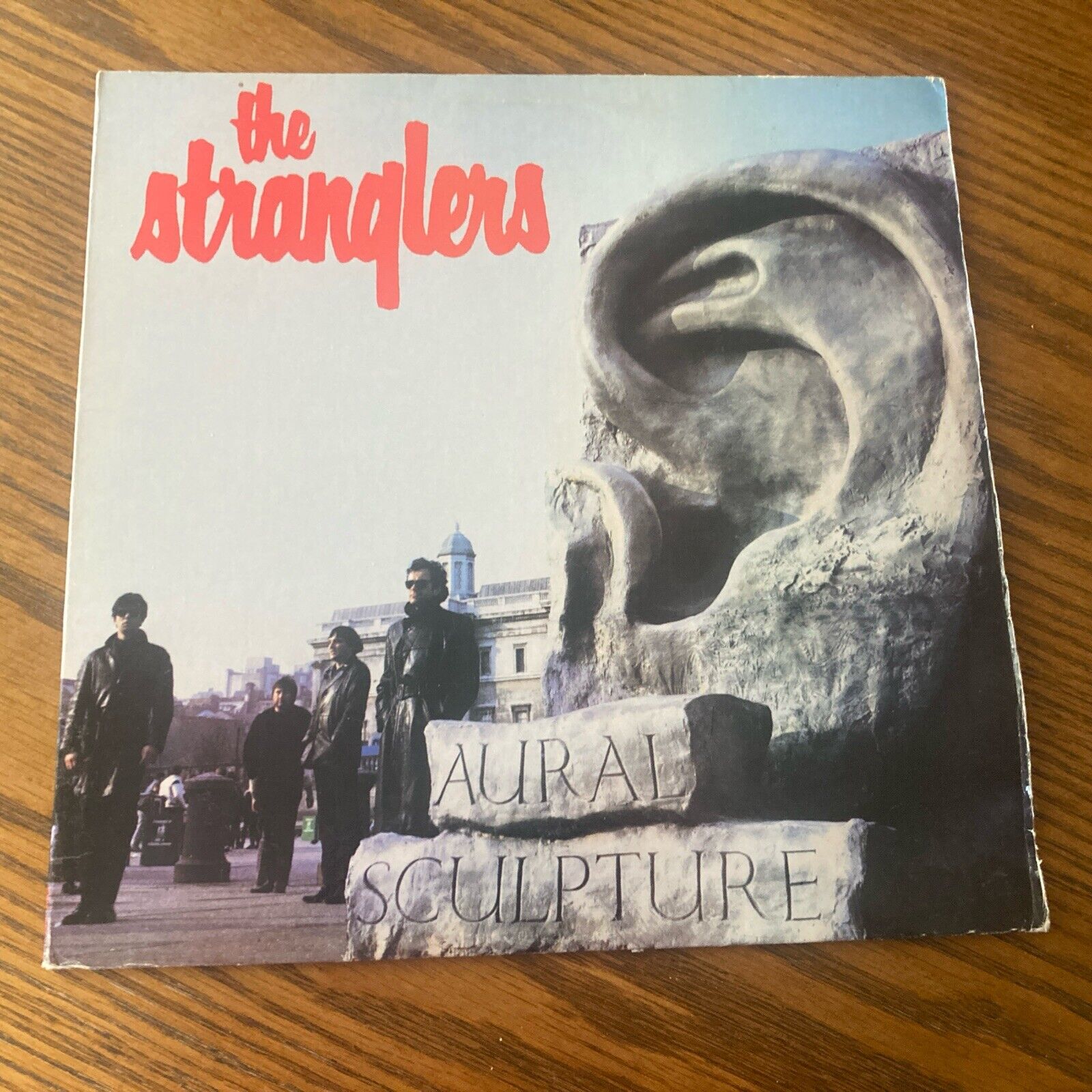 The Stranglers “Aural Sculpture” LP 1985 Epic BFE 39959 Spin Cleaned EX