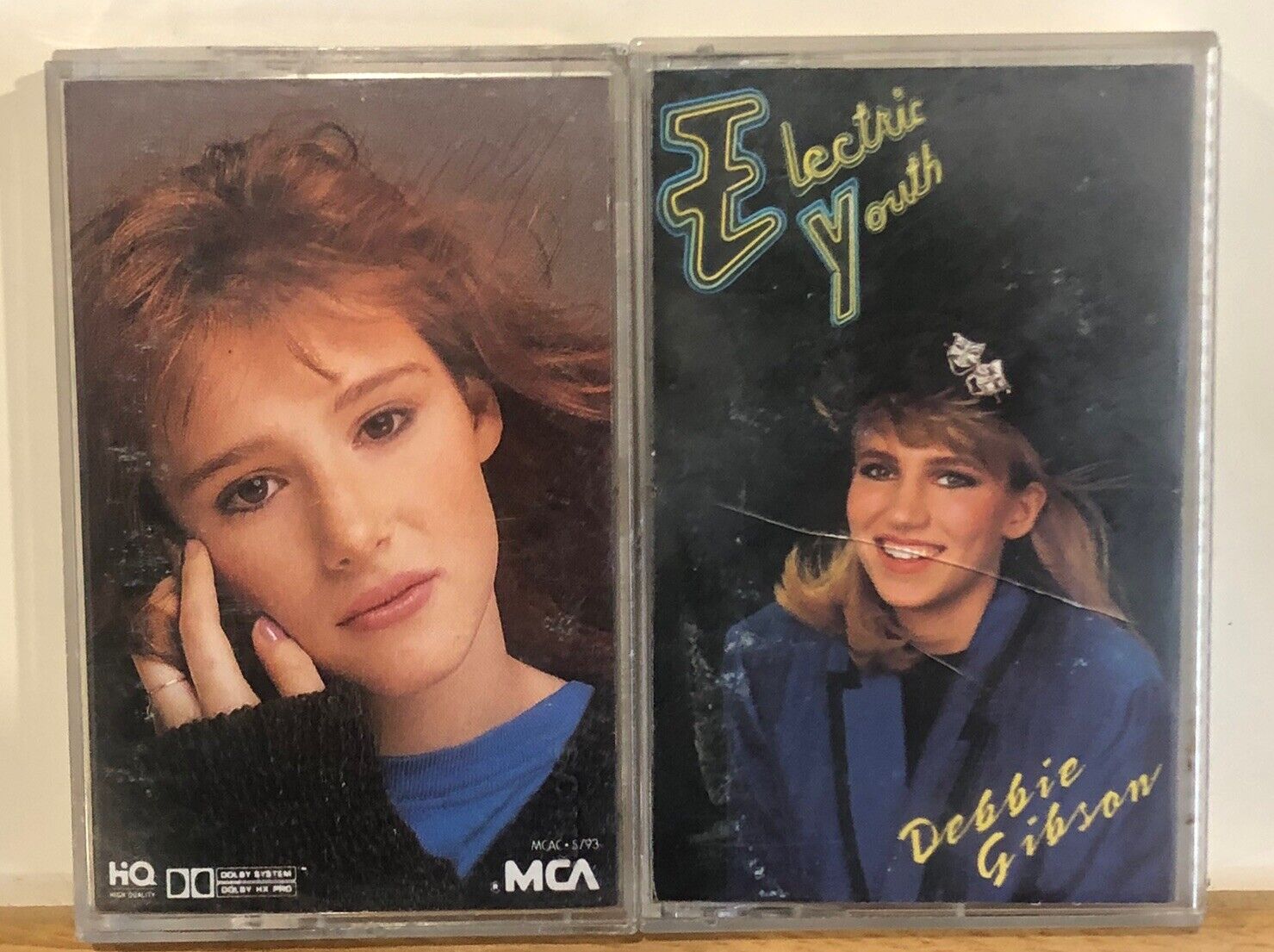 Debbie Gibson, Tiffany Pop Music Cassette Lot 1980s Tested Pre-owned