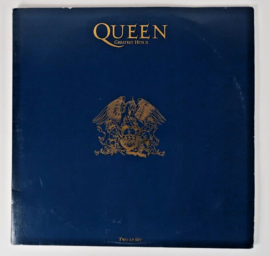 Queen Greatest Hits 2-LP Set Blue Vinyl Target Exclusive USED