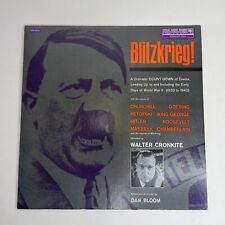 RARE Walter Cronkite, Blitzkrieg (LP Record,33rpm,12
