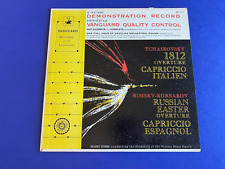 TCHAIKOVSKY 1812 overture Rimsky-Korsakov Vanguard SRV-110 MONO 1959 EX vinyl picture