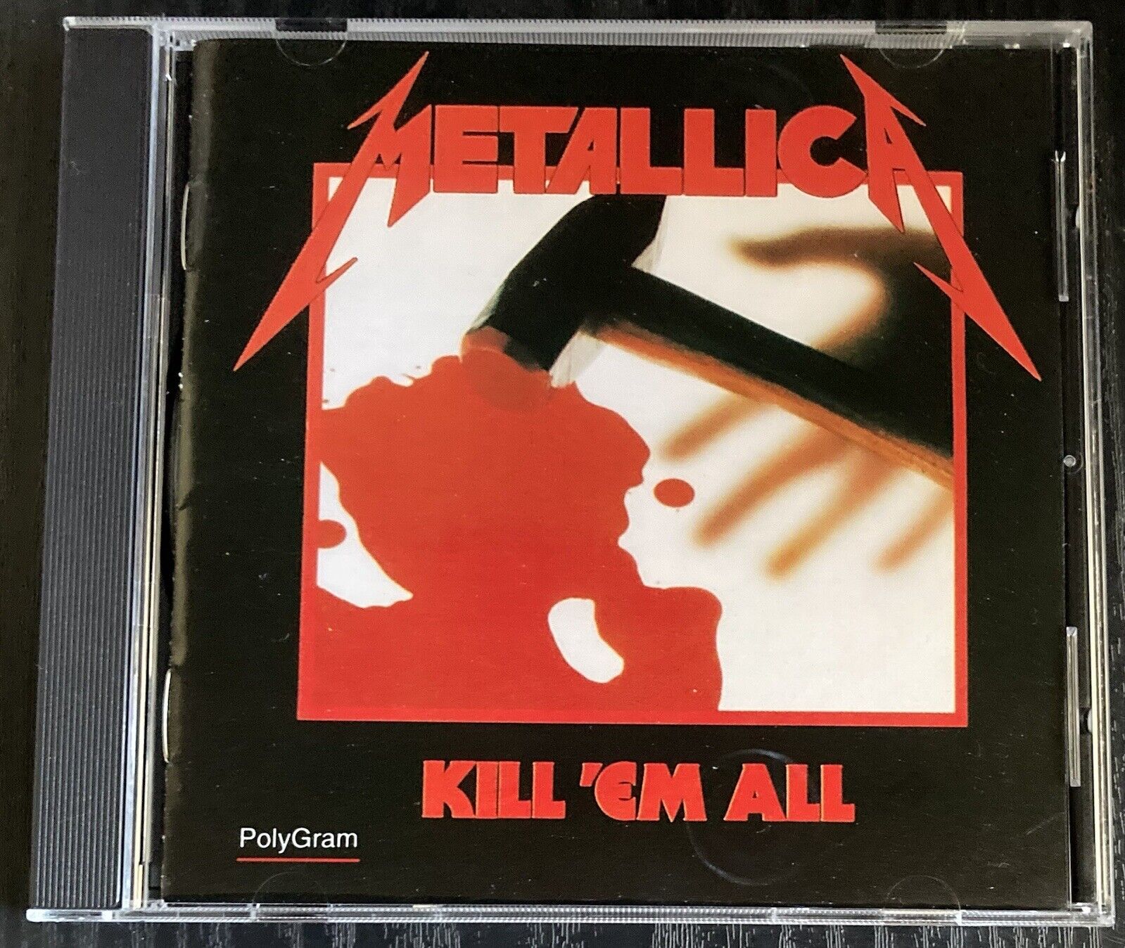 METALLICA Kill ‘EM All CD Vertigo Label OOP Used Excellent Condition