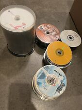 loose Dvd And CDs lot. disc only . Lot Of 250 DVDs And Cds picture