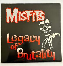 MISFITS -  Legacy Of Brutality, Vinyl, First Printing, No Barcode Collectible picture