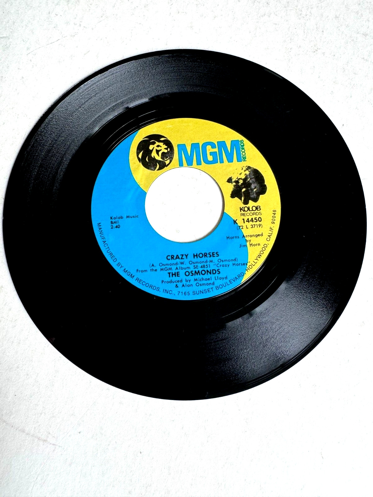 Vintage 45 RPM The Osmonds \
