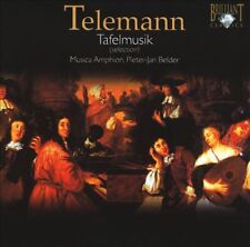 TELEMANN: TAFELMUSIK (SELECTION) NEW CD picture