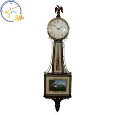 Beautiful 1930s Waltham One Weight Banjo Clock picture