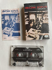 Rare Music India Import BON JOVI Cross Road Cassette Tape Plastic Case - Tested picture