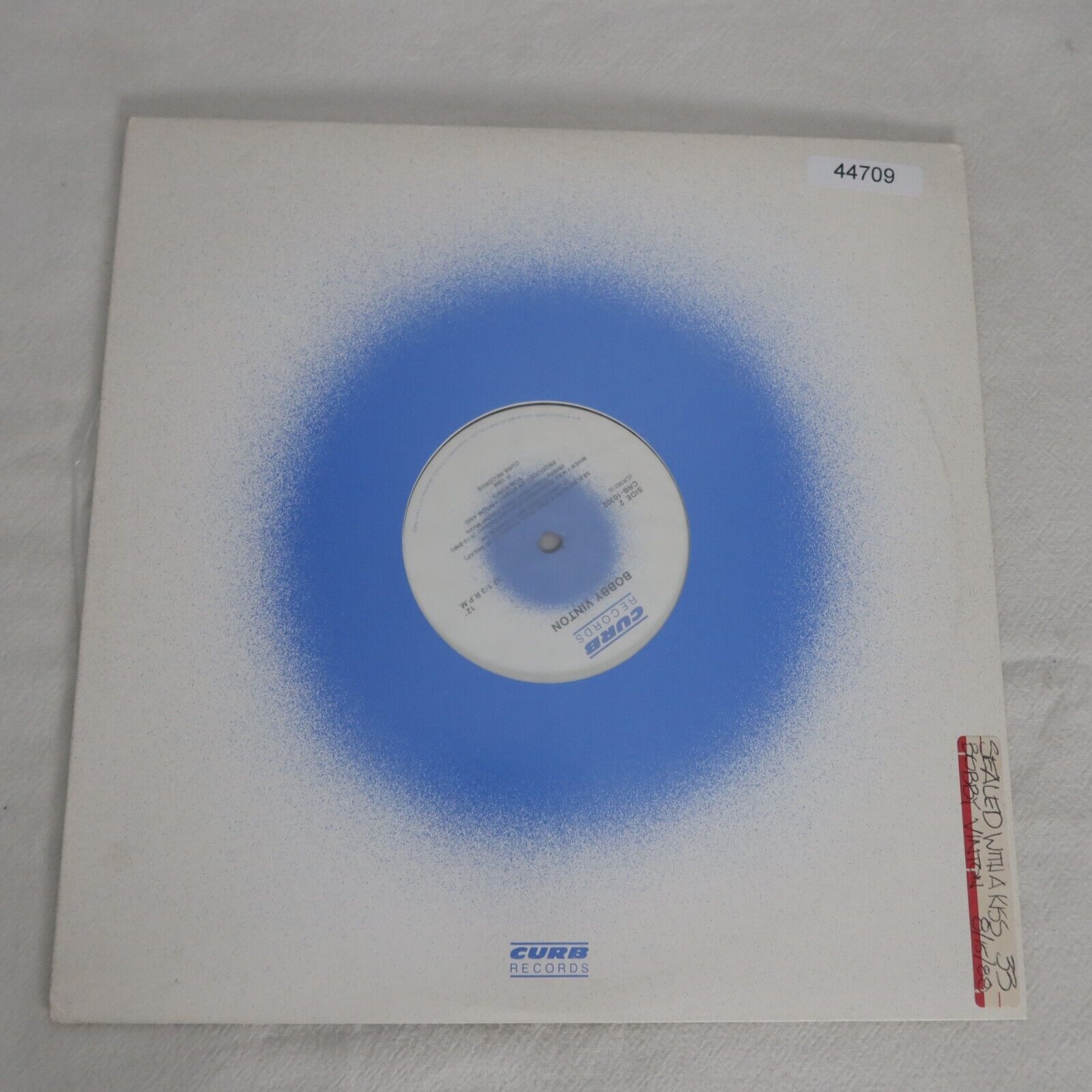 Bobby Vinton Sealed With A Kiss PROMO SINGLE Vinyl Record Album