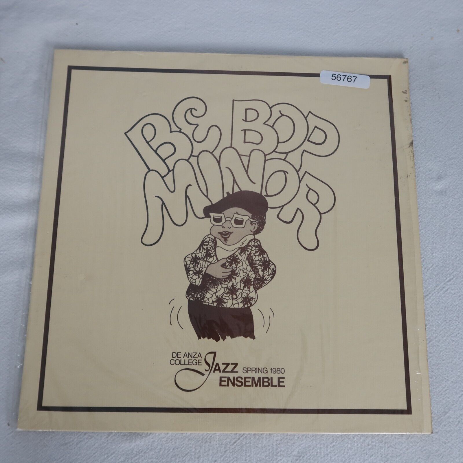 De Anza College Ensemble Be Bop Minor Spring 1980 w/ Shrink LP Vinyl Record Alb