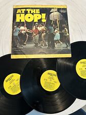 Various At The Hop 1950's Music Brookville Records BR-4600 Vinyl 3-LP Albums picture