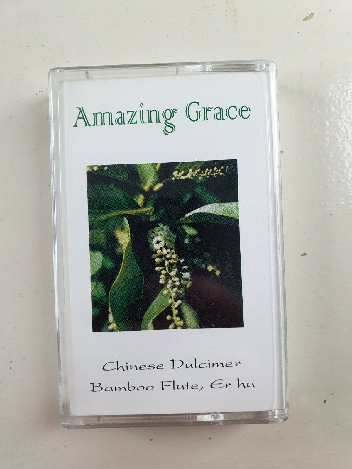 Vintage Cassette Tape AMAZING GRACE Chinese Bamboo Flute Single Song 