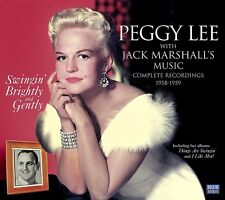 SWINGIN' BRIGHTLY AND GENTLY PEGGY LEE WITH JACK MARSHALL'S MUSIC + 10 SINGLE  picture