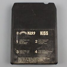 KISS 8 track tape Casablanca M8N 9001 Rare transition label 1974 Untested picture