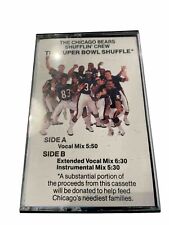 Vintage Chicago Bears Shufflin Crew, Super Bowl Shuffle Cassette 1985 NFL Works picture