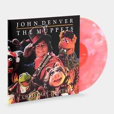 John Denver & The Muppets - A Christmas Together LP Candy Cane Swirl Vinyl Recor picture