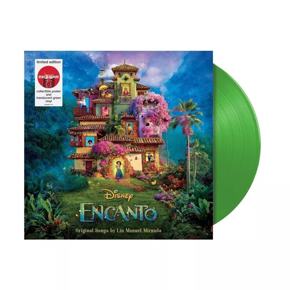 Disney Encanto Target Exclusive Green Vinyl - NEW