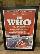 The Who Framed Poster 46cm X 34cm picture