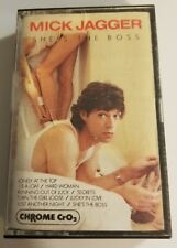 Mick Jagger.  She's The Boss.  Cassette Tape picture