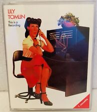 Lily Tomlin, This Is A Recording - RARE Comedy Cassette Tape, Like New picture