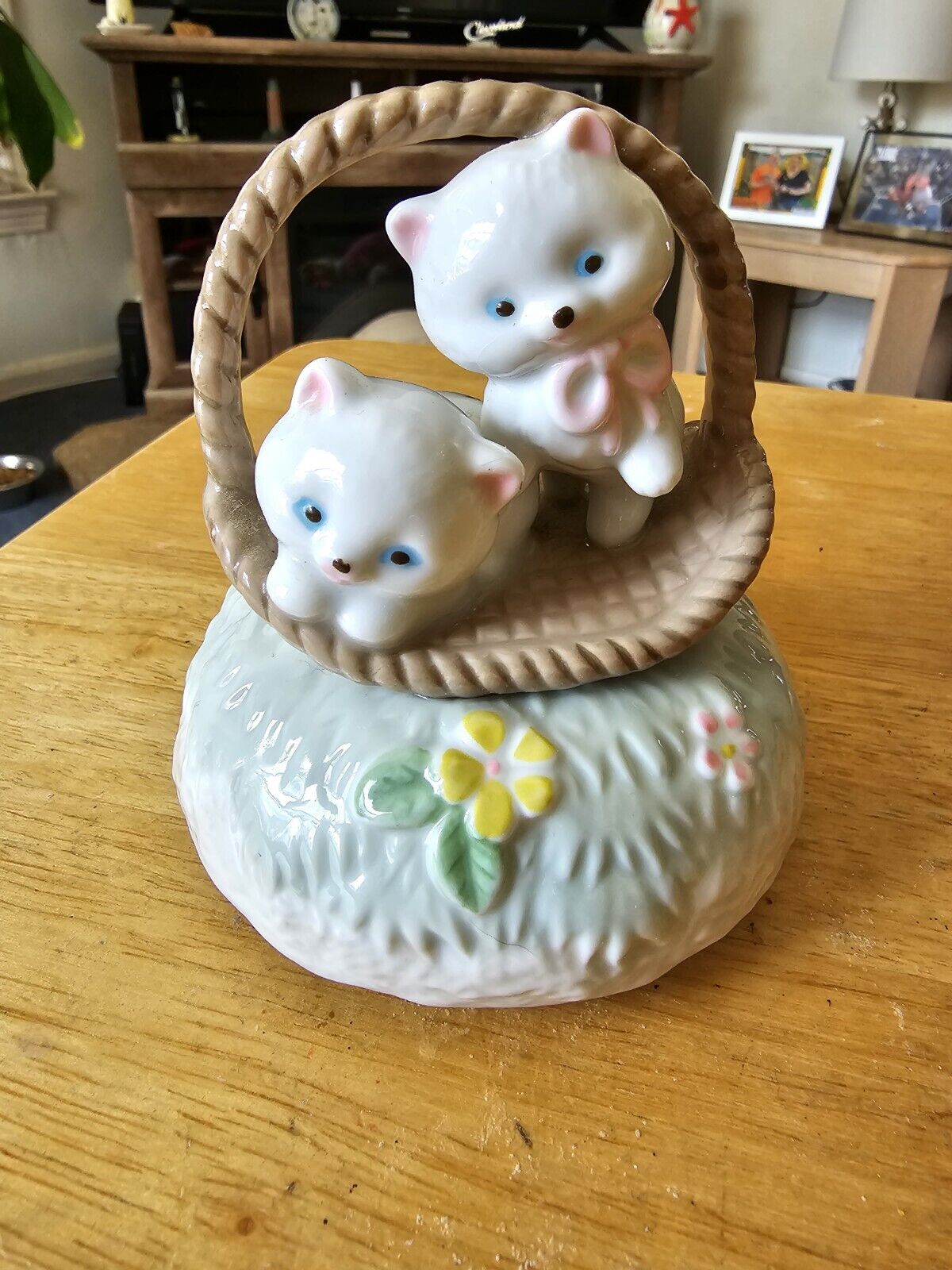 Otagiri Japan Porcelain Music Box Vintage \