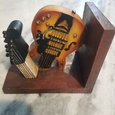 Bellaa Bookend Vintage Guitar Music Book Holder 6 In.  picture