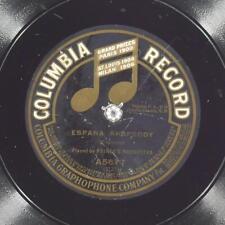 PRINCE'S ORCHESTRA Espana Rhapsody / Ballet Egyptien COLUMBIA A5677 VG- 78rpm picture