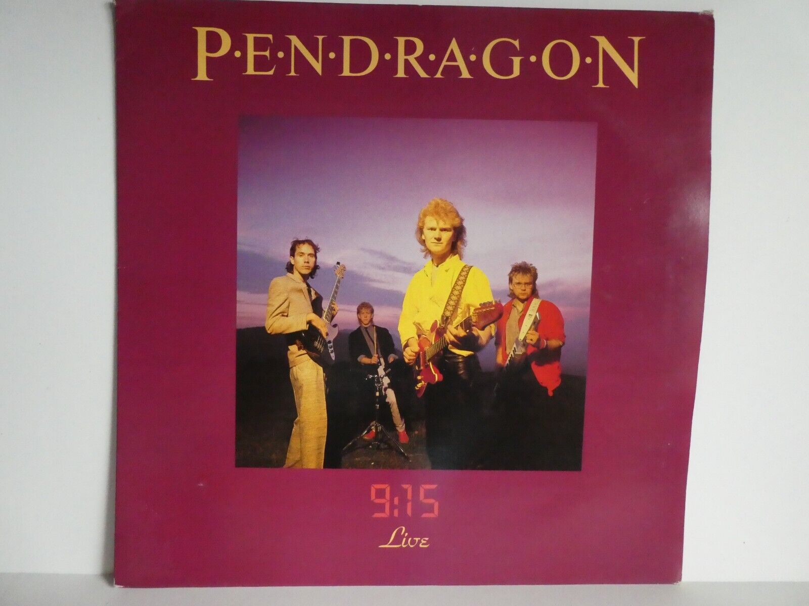Pendragon – 9:15 Live     Vinyl LP Album UK 1986 Prog Rock AWARENESS REC AWL4042