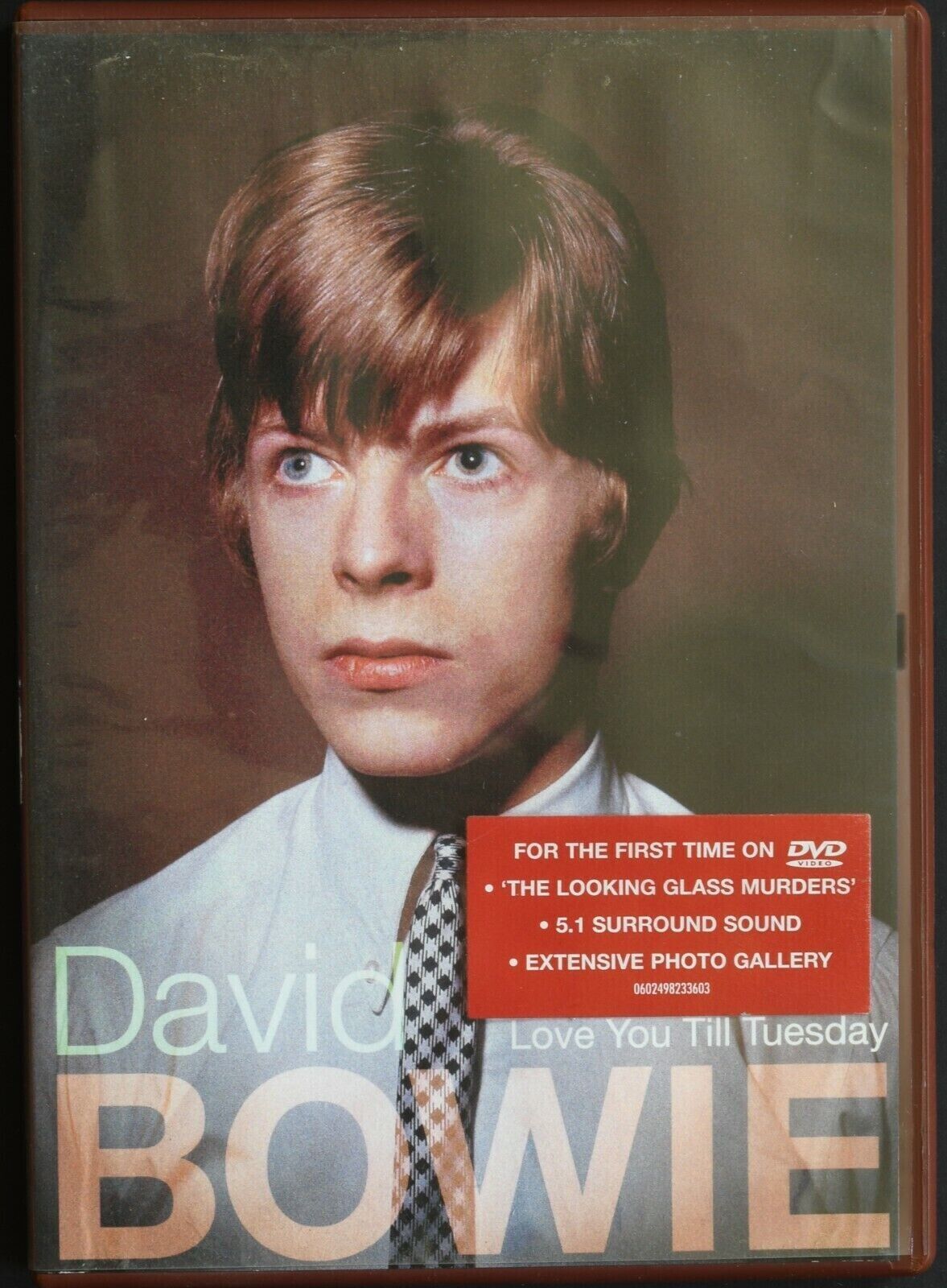 David Bowie Love you Till Tuesday, first time on DVD 2004 first edition Rare 