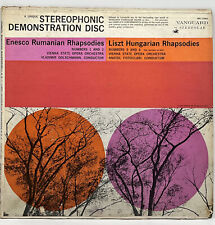 Demonstration Disc, LP Enesco Rumanian, Liszt Hungarian Rhapsodies Stereophonic picture